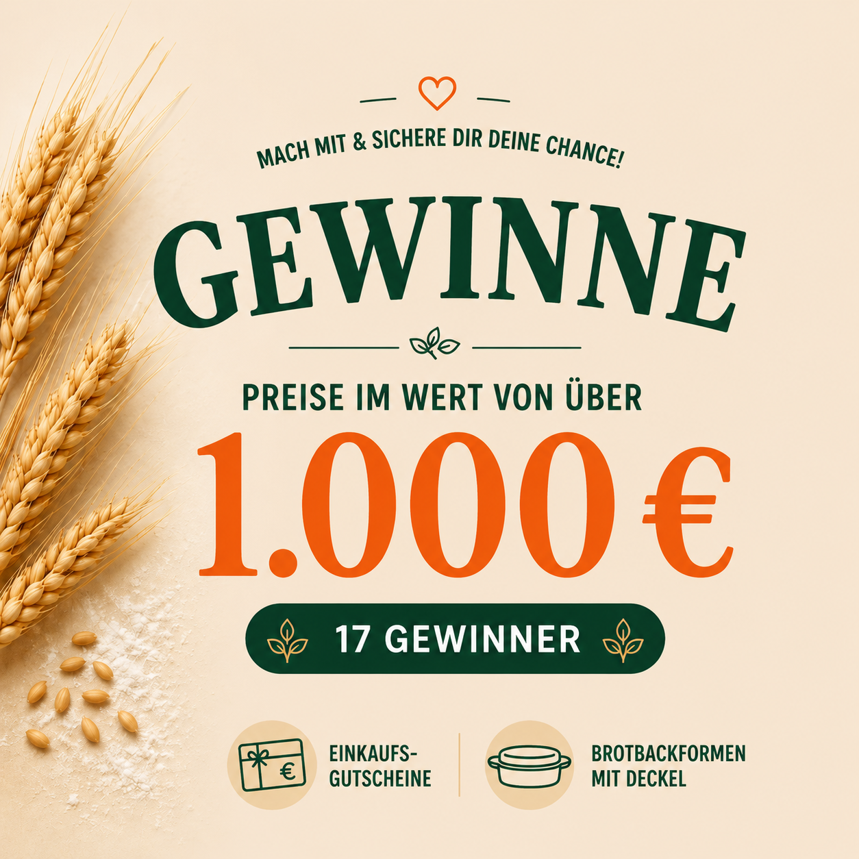 Bake with Love Gewinnspiel